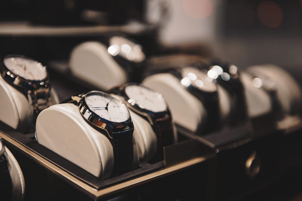 Luxury watches.