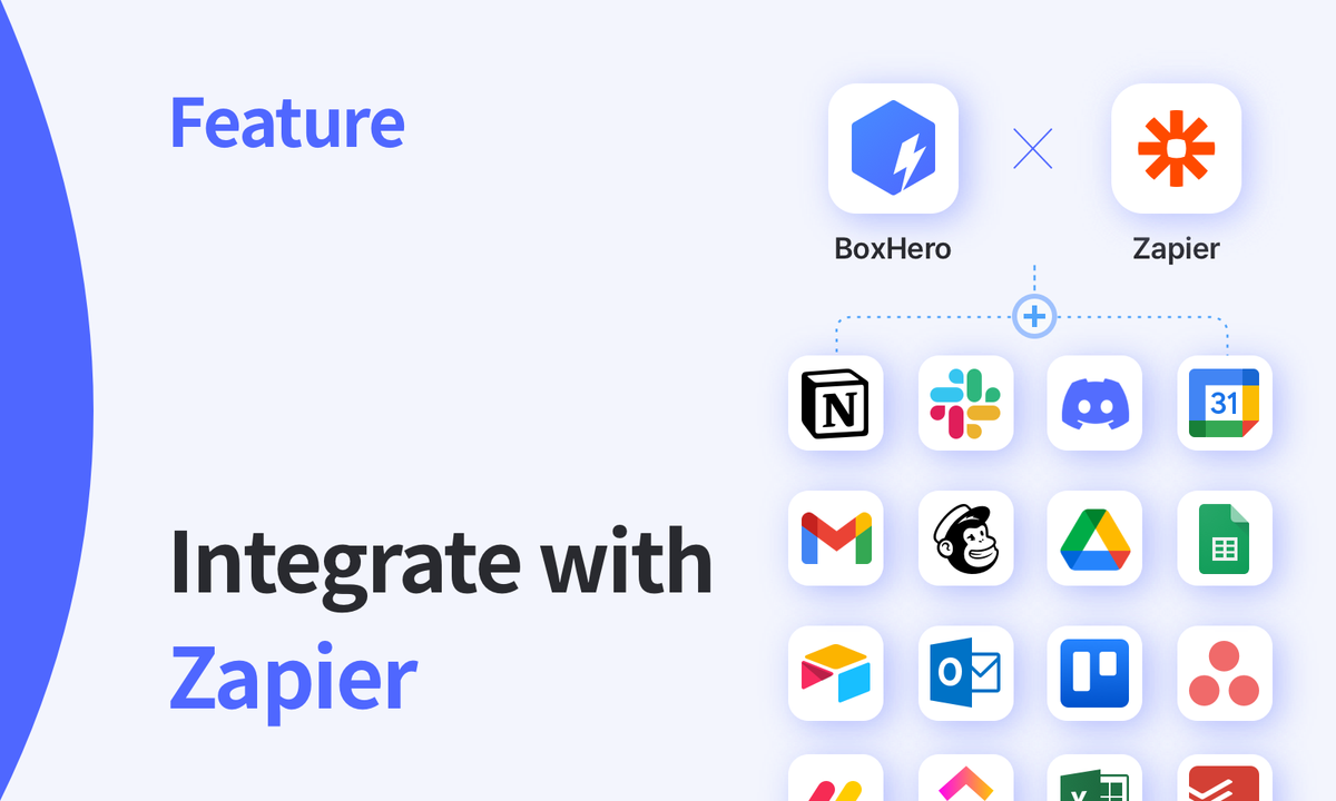 From Slack to Gmail: Integrating BoxHero Stock In/Out Notifications With Zapier