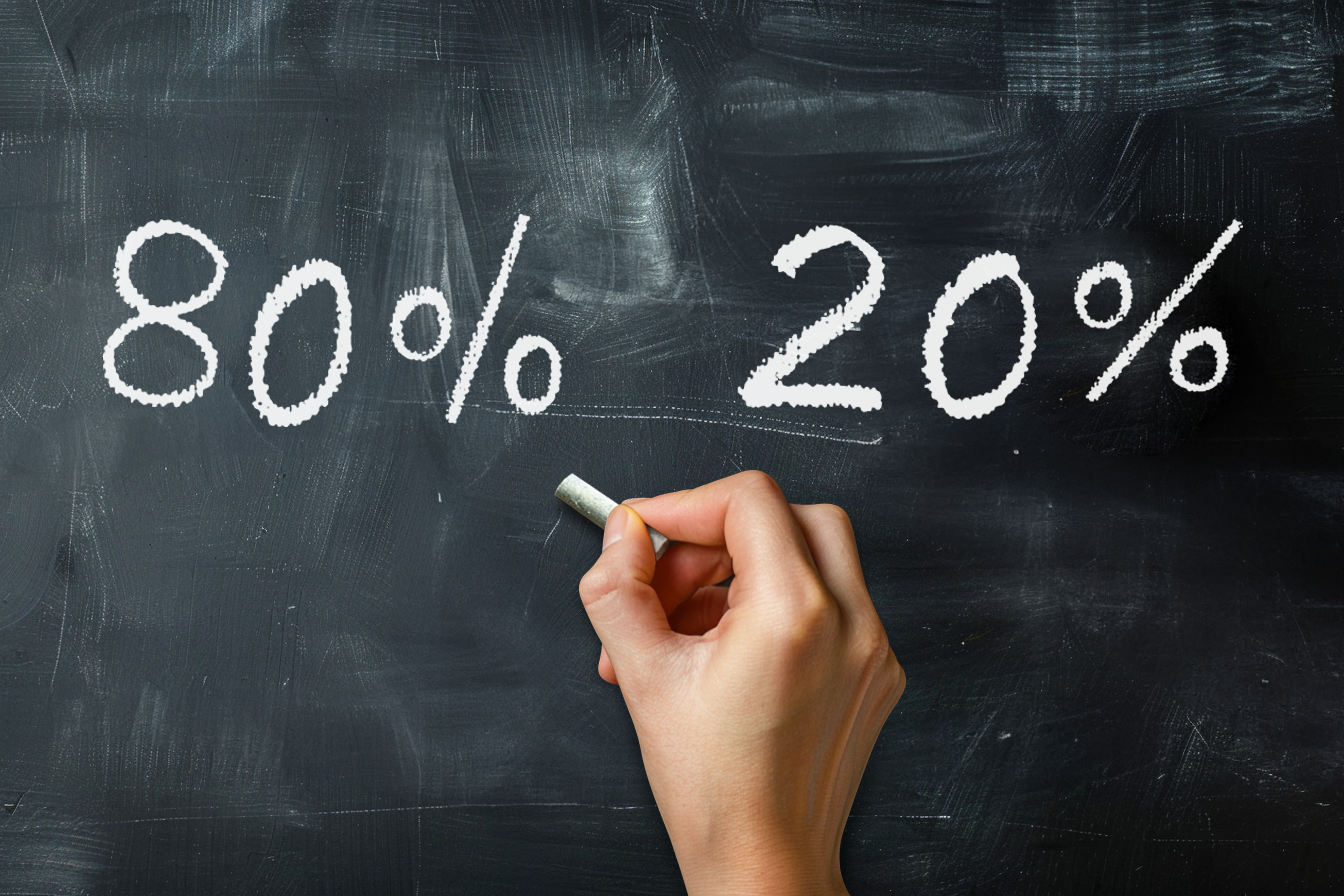 Using the 80/20 rule for your business