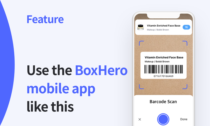 Boxhero mobile app.
